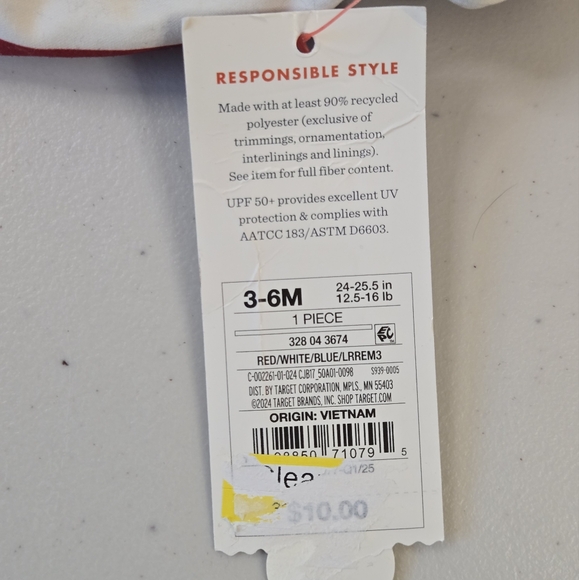 NWT *3Pc* Patriotic Bundle, Shorts and Two Onsies, 3-6 Months - Picture 8 of 13